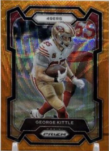 George Kittle [Orange Wave] #271