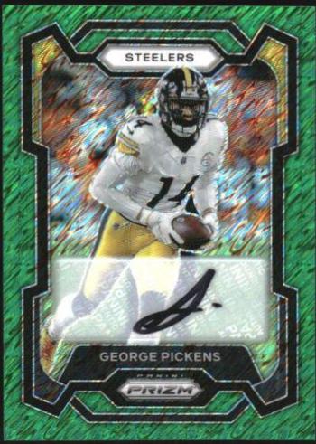 George Pickens [Autograph Green Shimmer] #248