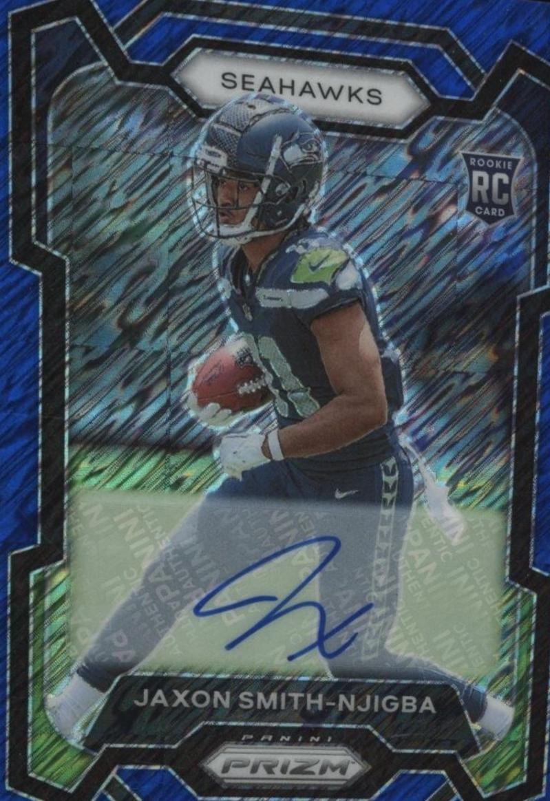 Harrison Smith [Autograph Blue Shimmer] #192
