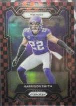 Harrison Smith [Black Red Checker] #192