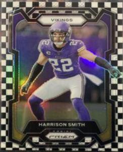 Harrison Smith [Black White Checker] #192