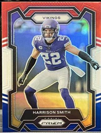 Harrison Smith [Red White Blue] #192