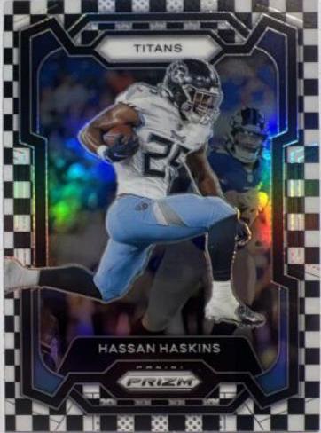 Hassan Haskins [Black White Checker] #285