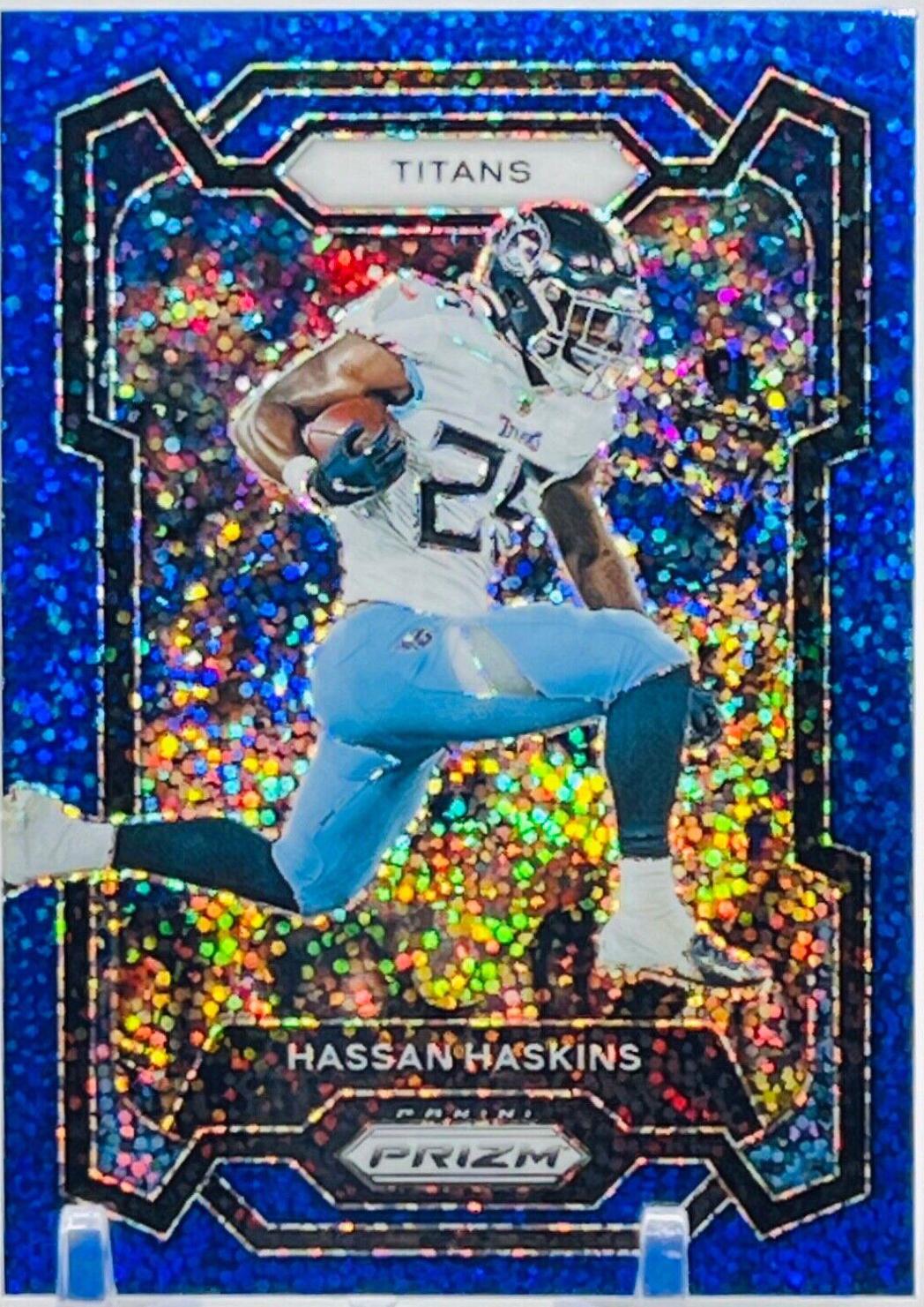 Hassan Haskins [Blue Sparkle] #285
