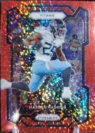 Hassan Haskins [Red Sparkle] #285