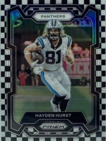 Hayden Hurst [Black White Checker] #42