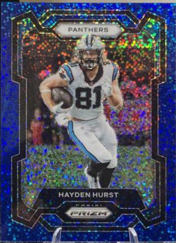 Hayden Hurst [Blue Sparkle] #42