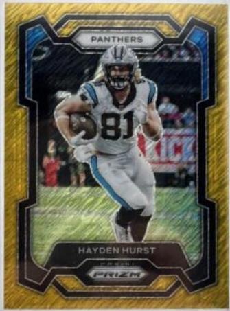 Hayden Hurst [Gold Shimmer] #42