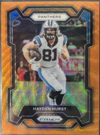 Hayden Hurst [Orange Wave] #42