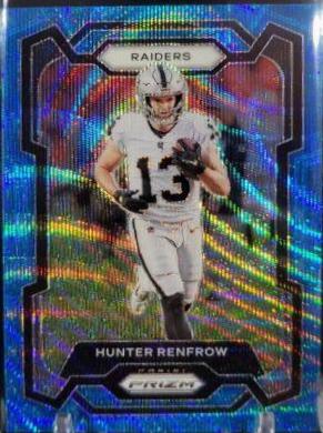 Hunter Renfrow [Blue Wave] #175