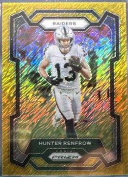 Hunter Renfrow [Gold Shimmer] #175