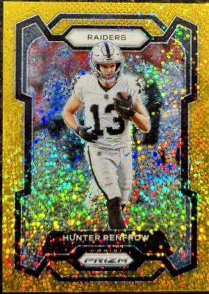 Hunter Renfrow [Gold Sparkle] #175