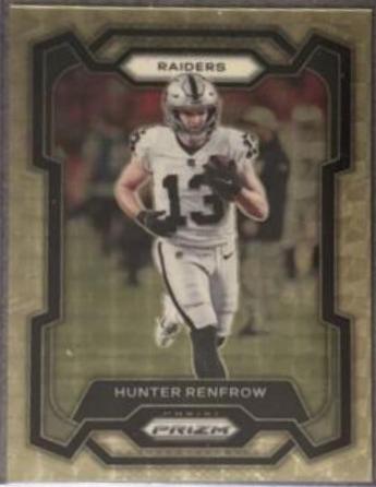 Hunter Renfrow [Gold Vinyl] #175