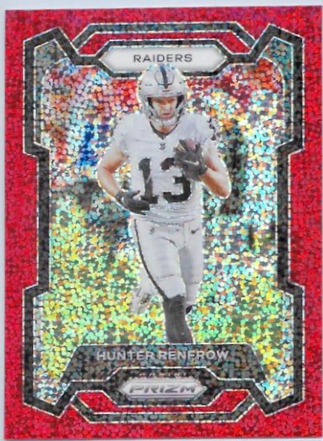 Hunter Renfrow [Green Sparkle] #175