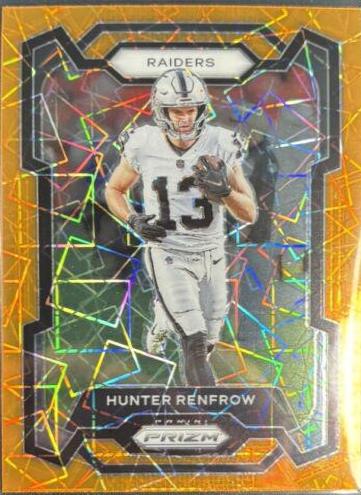 Hunter Renfrow [Orange Lazer] #175