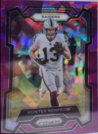 Hunter Renfrow [Purple Ice] #175