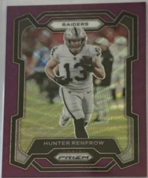 Hunter Renfrow [Purple Wave] #175