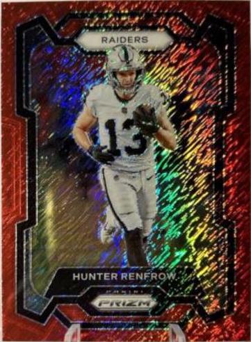Hunter Renfrow [Red Shimmer] #175
