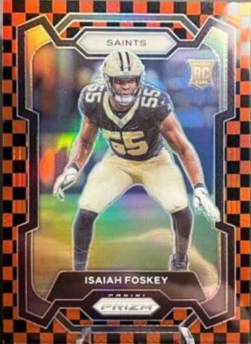 Isaiah Foskey [Black Red Checker] #373