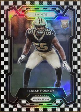 Isaiah Foskey [Black White Checker] #373