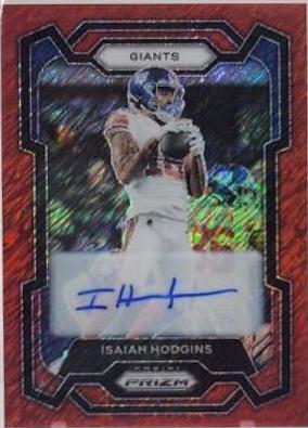 Isaiah Hodgins [Autograph Red Shimmer] #223