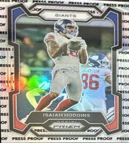Isaiah Hodgins [Press Proof] #223