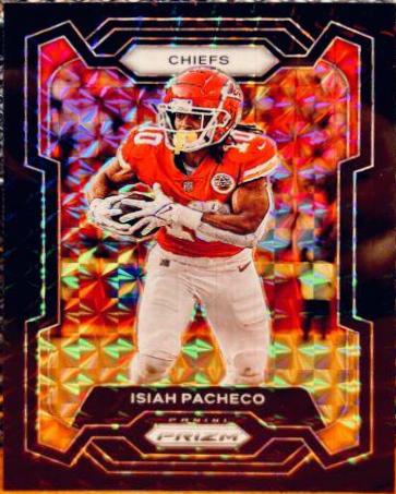 Isiah Pacheco [Black Finite] #144