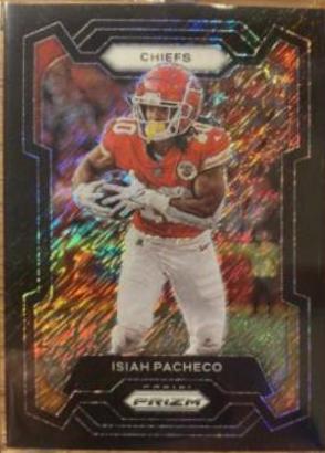 Isiah Pacheco [Black Shimmer] #144