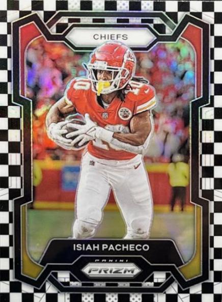 Isiah Pacheco [Black White Checker] #144