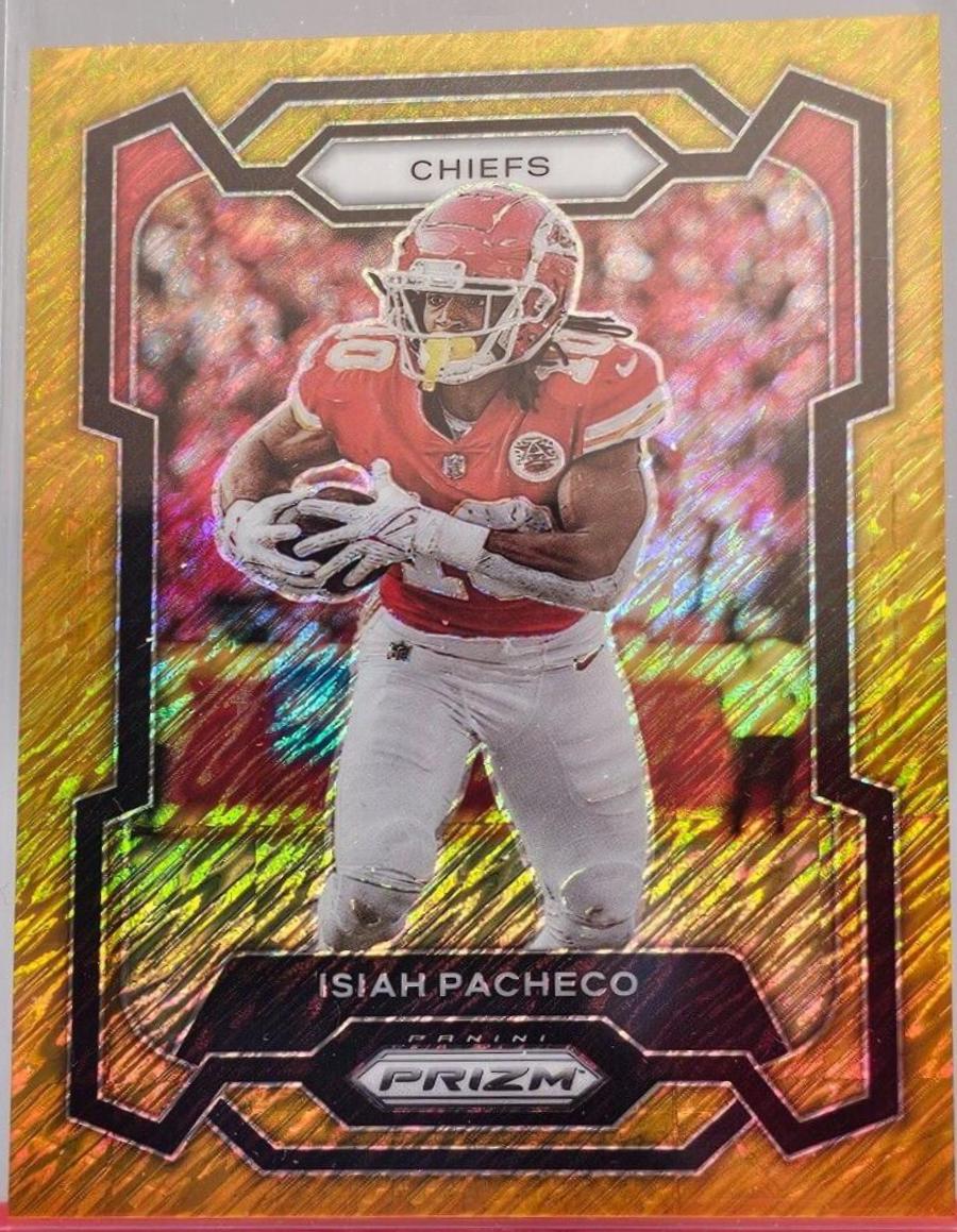 Isiah Pacheco [Gold Shimmer] #144