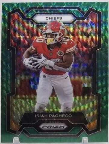 Isiah Pacheco [Green Shimmer] #144