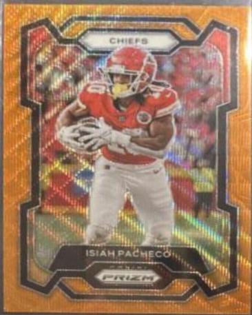 Isiah Pacheco [Orange Wave] #144