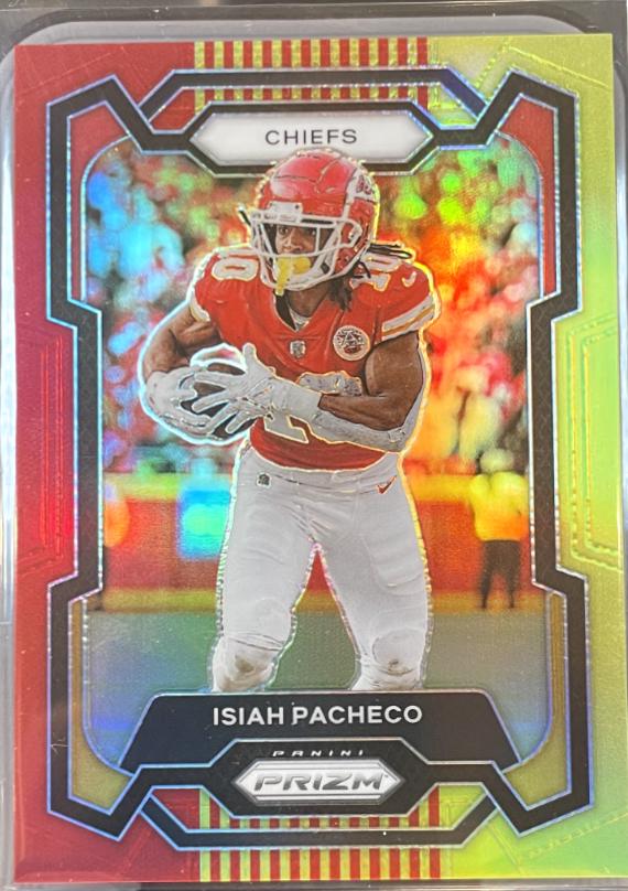 Isiah Pacheco [Red Yellow] #144