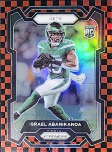 Israel Abanikanda [Black Red Checker] #379
