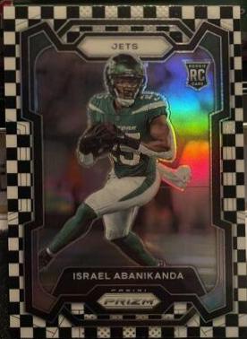 Israel Abanikanda [Black White Checker] #379