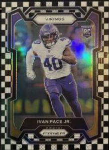 Ivan Pace Jr. [Black White Checker] #366