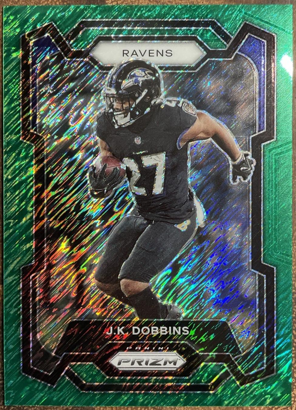 J. K. Dobbins [Green Shimmer] #26