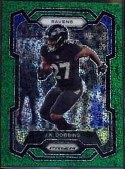 J. K. Dobbins [Green Sparkle] #26