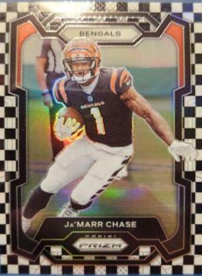 Ja'Marr Chase [Black White Checker] #56