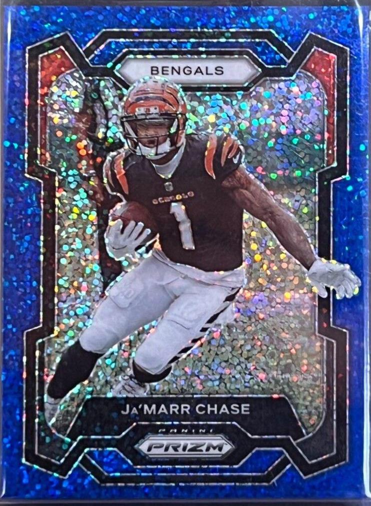 Ja'Marr Chase [Blue Sparkle] #56