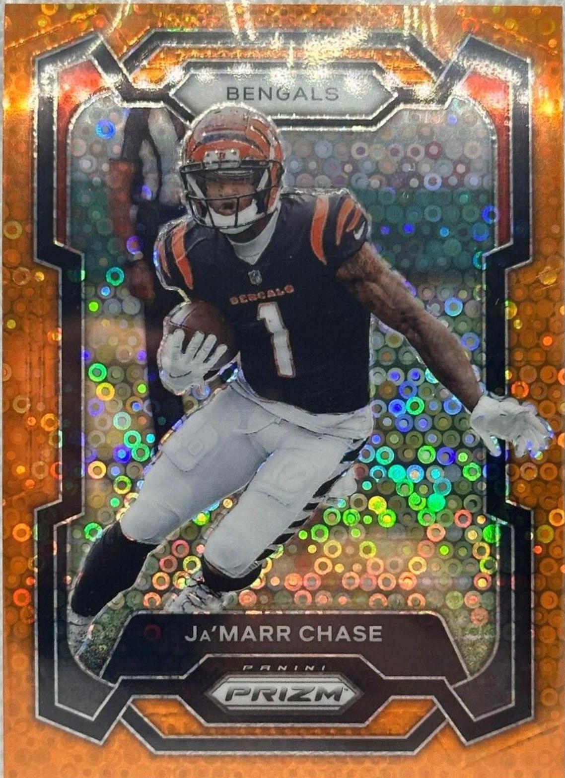 Ja'Marr Chase [Orange Disco] #56
