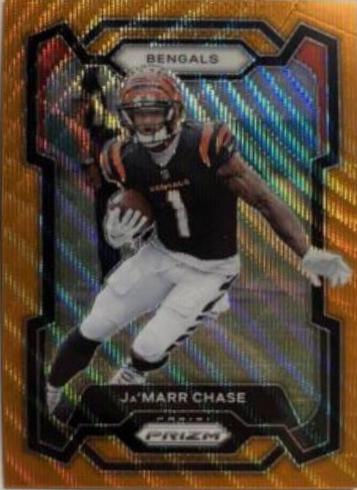 Ja'Marr Chase [Orange Wave] #56