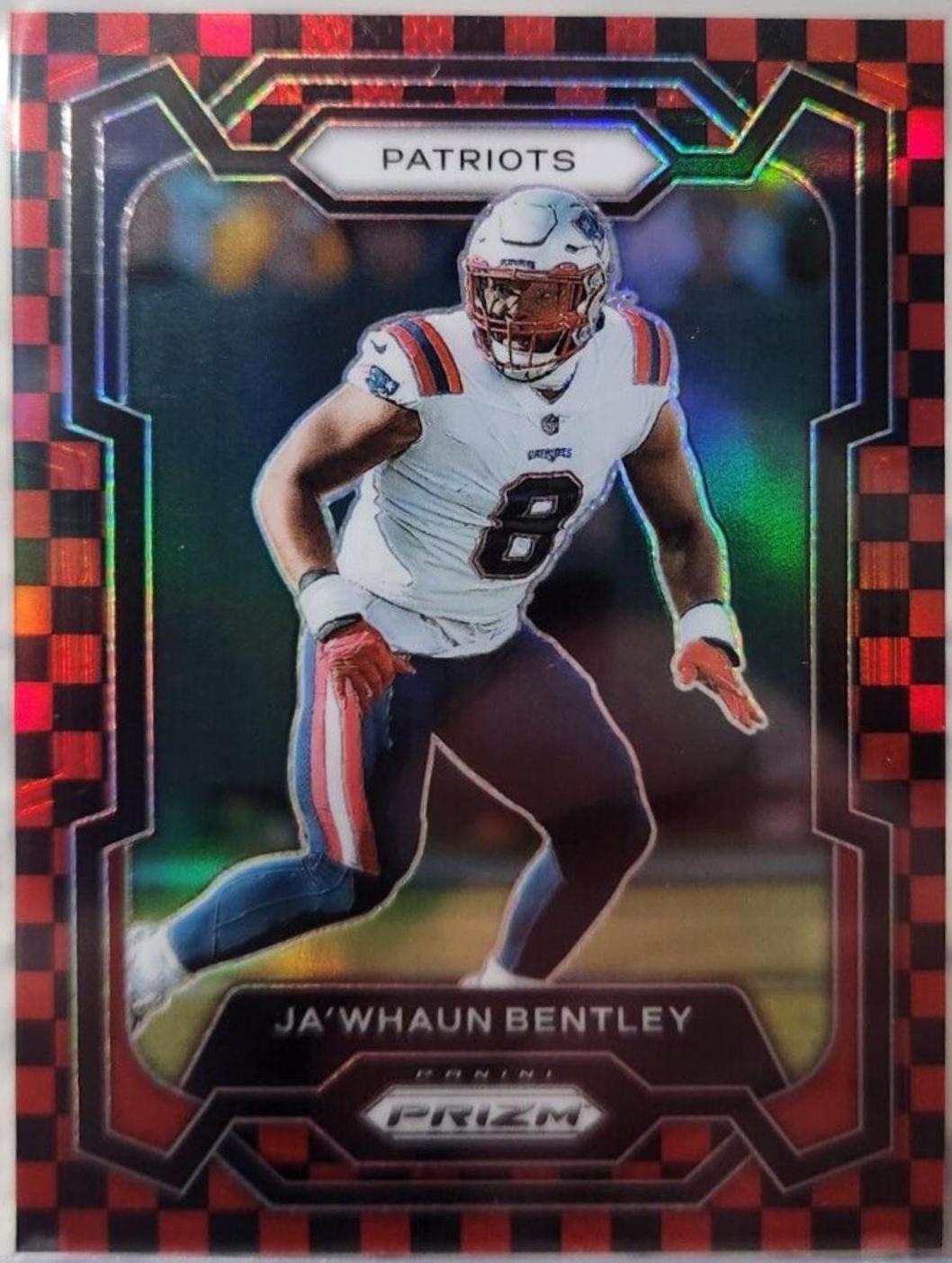 Ja'whaun Bentley [Black Red Checker] #202