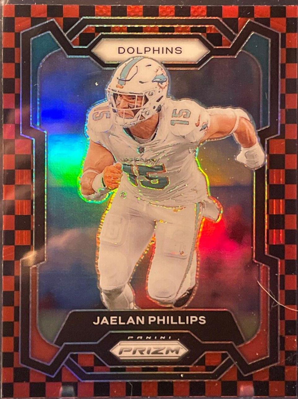 Jaelan Phillips [Black Red Checker] #183