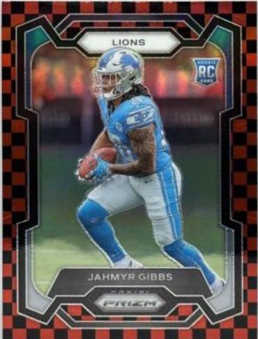 Jahmyr Gibbs [Black Red Checker] #331