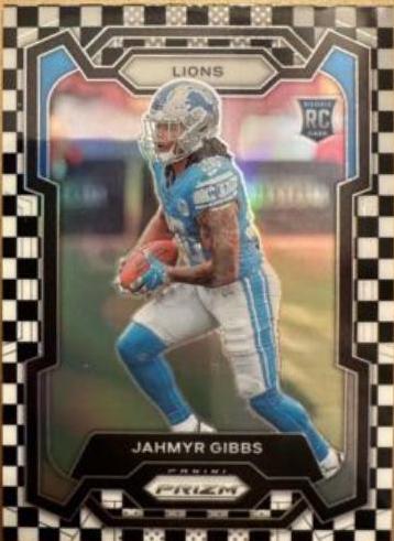 Jahmyr Gibbs [Black White Checker] #331