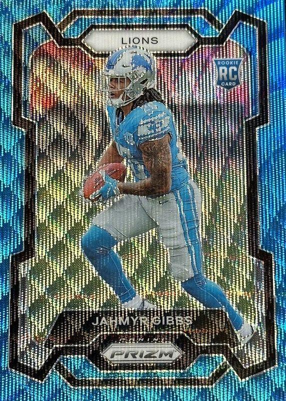Jahmyr Gibbs [Blue Wave] #331