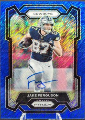 Jake Ferguson [Autograph Blue Shimmer] #75