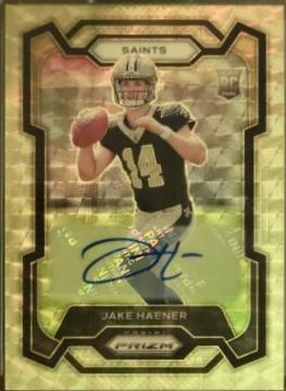Jake Haener [Autograph Gold Vinyl] #374
