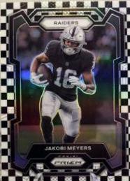 Jakobi Meyers [Black White Checker] #177